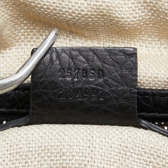 GUCCI Greenwich Bag 257050 Black Leather Black Women's GUCCI - Picture 6 of 8